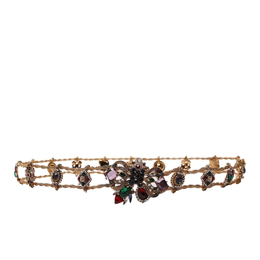 Zara Multicolored Jewel Belt